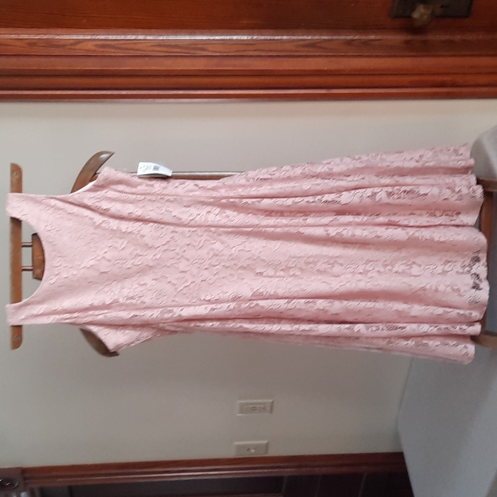 Pink Lace Dress